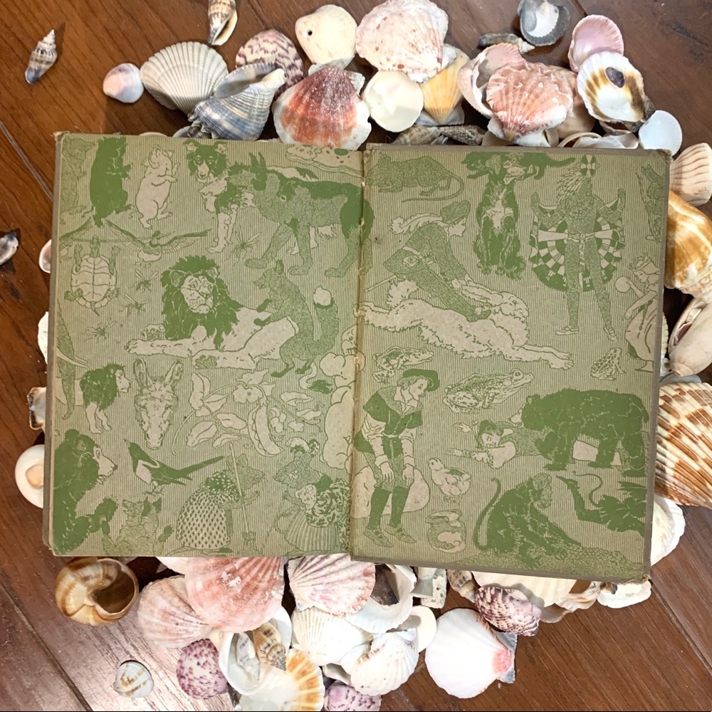1918 Vintage Green Hardcover Children’s Book - Picture 12 of 15